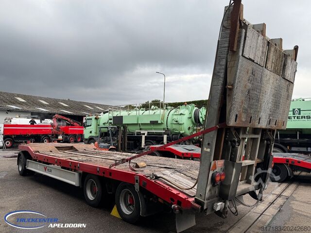 Low loader DAMM SL 28M Laadramp, Verbreders, BPW, Liftas
