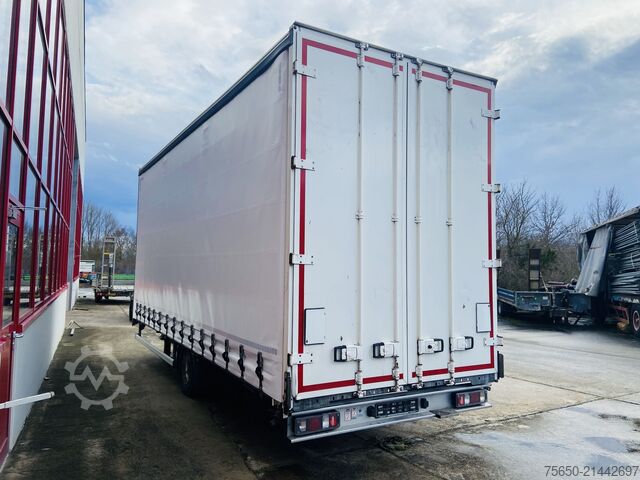 Open trailer with tarp Ackermann Z-KA-F10.5/7,6  1 Achs Planenanhänger 10,5 t GG