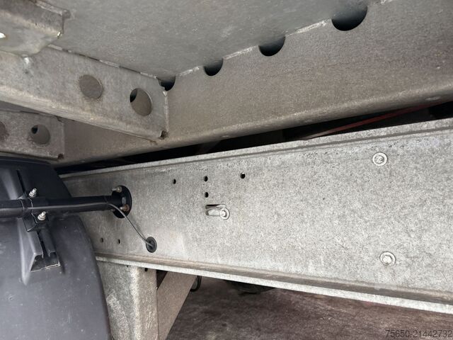 Tipper trailer  18 t  18 t Tandemkipper- Tieflader, wenig Benutzt, Breitbereifung