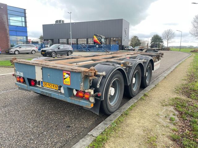 Container transport Pacton T3-010 Multichassis / BPW Axles / Drumbrakes / ...