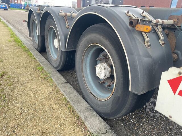 Container transport Pacton T3-010 Multichassis / BPW Axles / Drumbrakes / ...
