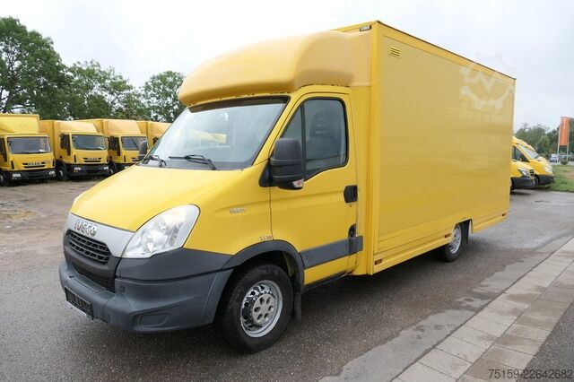 Transporter mit Koffer iveco Daily 35 S11 C30C AUTOMATIK KAMERA Regale LUFT DURCHGANG EURO-5 CoC