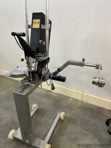 Meat processing machine Polyclip PDC 700 Halbautomatischer Clipper