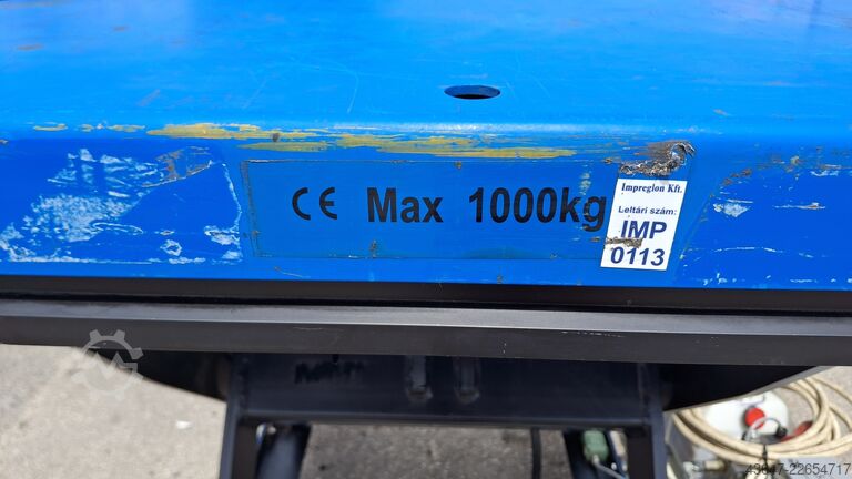 Scherenhubtisch 1000 kg  