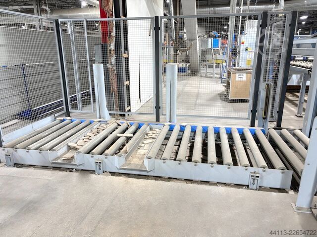 PLATTEN AUTEILSÄGE-HUBTISCHBESCHICKUNG HOLZMA (Homag group) HPL 400/43/16 PROFI