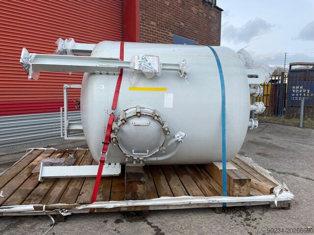 6,000 Litre, 2000mm X 1680mm, Tycon Glass Lined Receiver Vessel Tycon 6,000 Litre