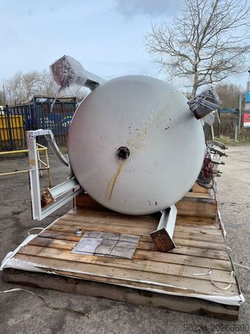 6,000 Litre, 2000mm X 1680mm, Tycon Glass Lined Receiver Vessel Tycon 6,000 Litre
