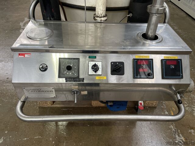 800mm x 915mm Stainless Steel Niro Mobile Minor Spray Dryer Niro Mobile Minor