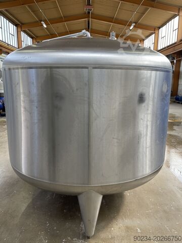 4,900 Litre 304 Stainless Steel Storage Vessel, 2,200mm Dia x 1,000mm Straight Side Moeschle Behalterbau GmbH 4,900 Litre
