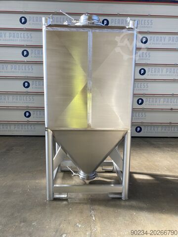 2100 Litre 316L Stainless Steel IBC PalPharma IBC
