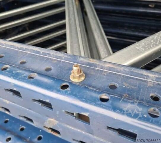 Palettenregal Schwerlastregal Hochregal Mecalux / 8,58 lfm. / Ständer: 2:000 x 1.100 mm / Traversen: 2.700 mm