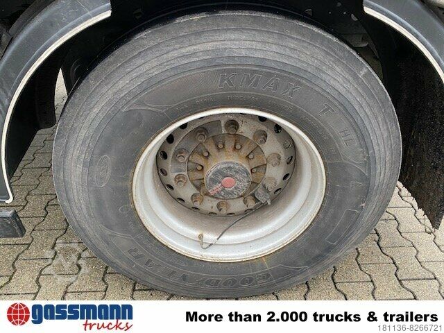 Open trailer with tarp Orten PRASQ 18 Getränkeanhänger, Stapleraufnahme, 14x