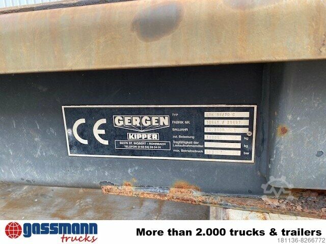 Roll-off tipper truck  GRK 18/70 C Abrollanlage