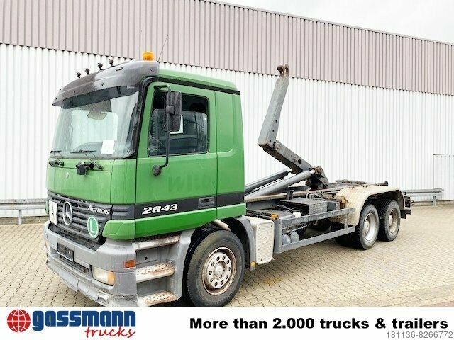 Roll-off tipper truck  GRK 18/70 C Abrollanlage