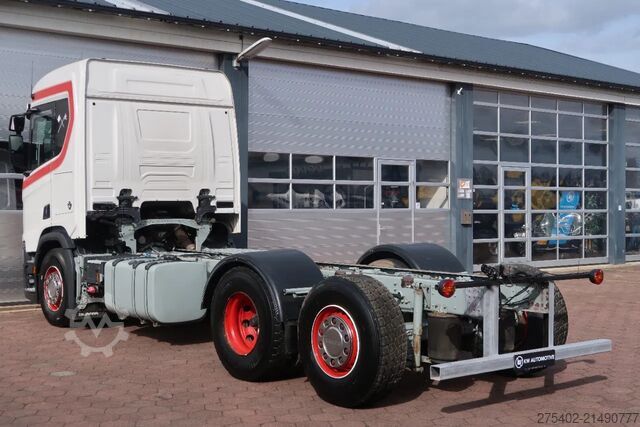 Chassis with cab Scania R520 V8 NGS 6X2/ FULL AIR/ CHASSIS / PTO-EG661F