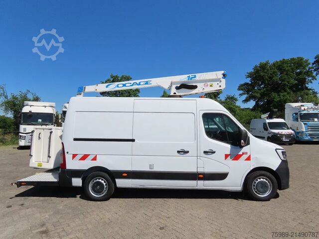 Hebebühne Renault Master 10,5 m,  3 seats, 3500 kg, euro6