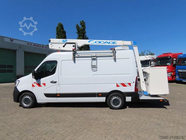 Hebebühne Renault Master 10,5 m,  3 seats, 3500 kg, euro6