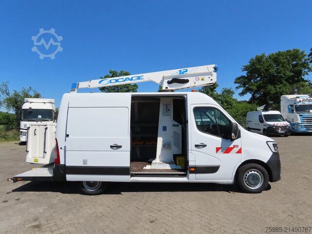 Hebebühne Renault Master 10,5 m,  3 seats, 3500 kg, euro6