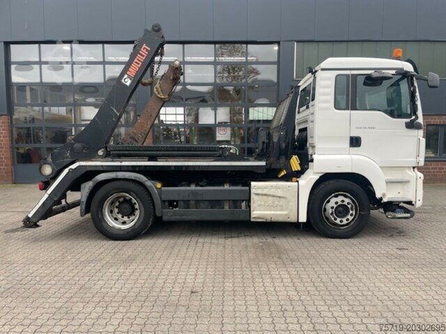 Skip truck MAN 18.420 TGS 4x2 Multilift