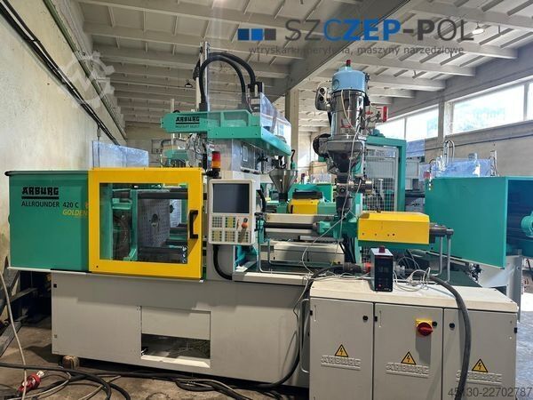 Injection molding machine Arburg 420C 1000-290 e²