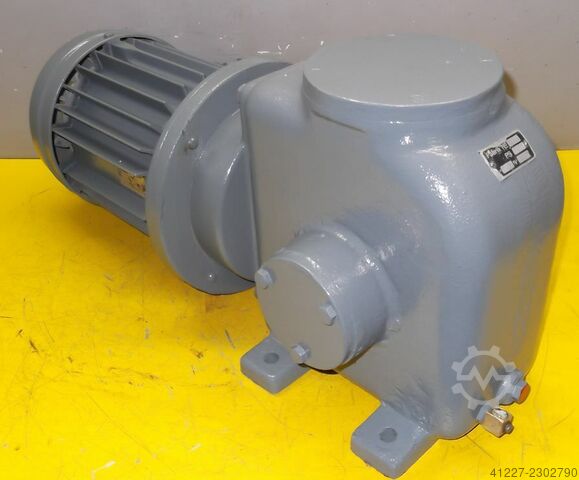 Gear motor 1.5 kW 200 rpm Siemens Schuckert B3 Winkel