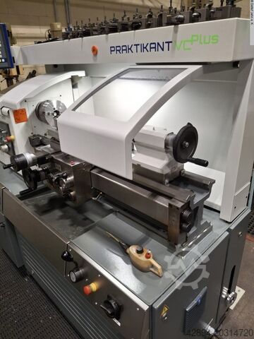 Drehmaschine-konventionell-elektronisch WEILER Praktikant VC Plus