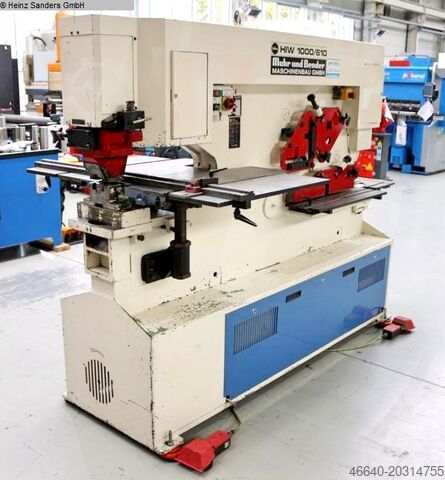 Section Steel Shear MUHR & BENDER HIW 1000/610