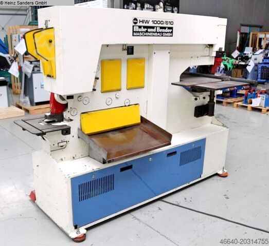 Section Steel Shear MUHR & BENDER HIW 1000/610