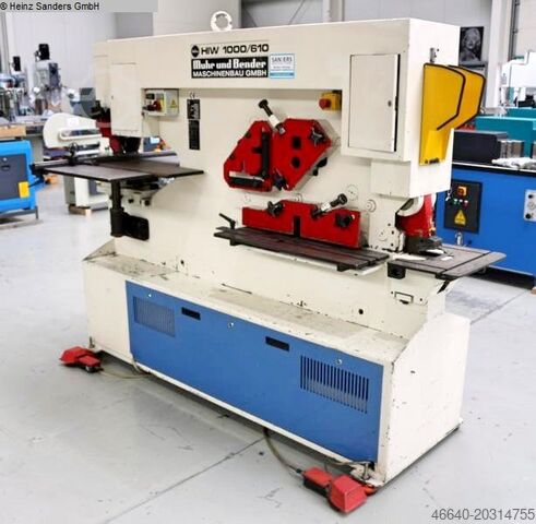 Section Steel Shear MUHR & BENDER HIW 1000/610