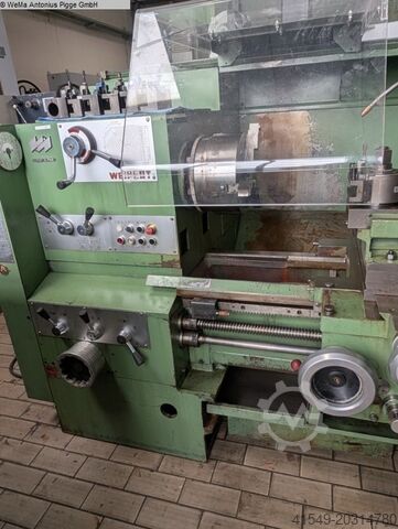 Leit- und Zugspindeldrehmaschine WEIPERT Voest Alpine W802