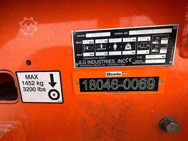 Scherenarbeitsbühne JLG 3369LE [ID: 500]