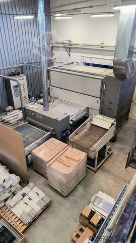 Komplette Lackieranlage Cefla TN1850/RBT