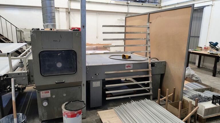 Komplette Lackieranlage Cefla TN1850/RBT