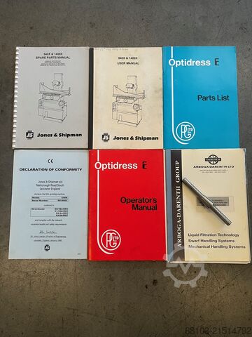 Koordinatenschleifmaschine Jones & Shipman 540 X
