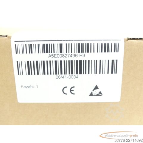 Komponente Siemens A5E00827436-H3 SN  generalüberholt mit 24 Monaten Gewährleistung!