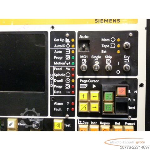 Komponente Siemens Bedientafel Sinumerik 8 MS421-D