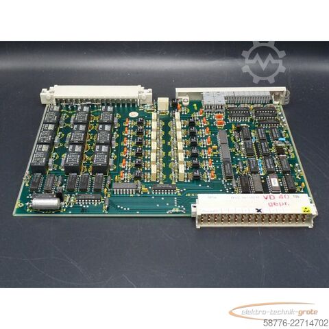 Komponente Siemens C71458-A6331-A1  SINAUT 8 Platine SN: 10238