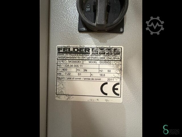 Kantenanleimmaschinen  Felder G 560 2011 Felder G 560