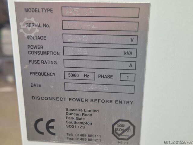 Basair P Laminar-Flow Sicherheitswerkbank Basair P