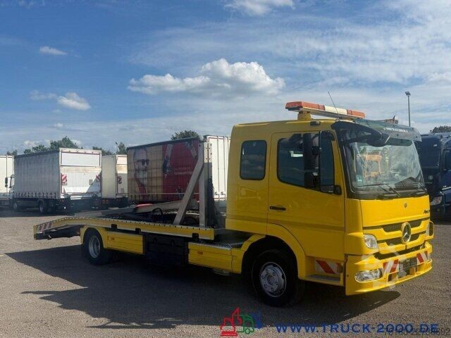 Car carrier truck Mercedes-Benz Atego 1222 Hartmann Doppelstock original 172TKM
