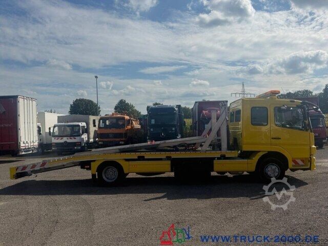 Car carrier truck Mercedes-Benz Atego 1222 Hartmann Doppelstock original 172TKM