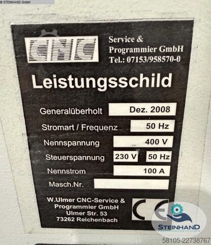 CNC Dreh- und Fräszentrum INDEX GU 600