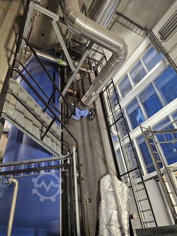 Steam boiler Danstoker - WTS duo powder burner 2019