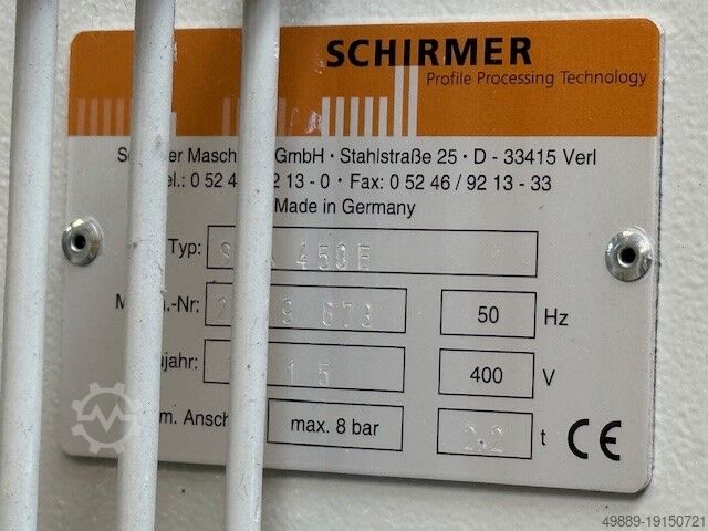 Zuschnitt und Bearbeitungszentrum Schirmer BAZ 1000-G2/VU SBZ inkl. SZA450