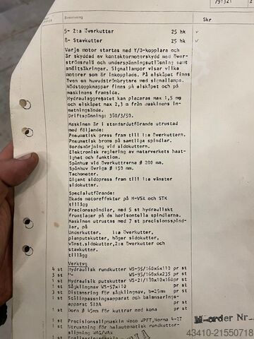 Hobel- und Kehlautomat Waco 3000 HM-225 = Universal