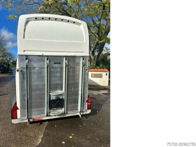 Livestock trailer Böckmann XL 2-Pferdeanhänger Aluboden