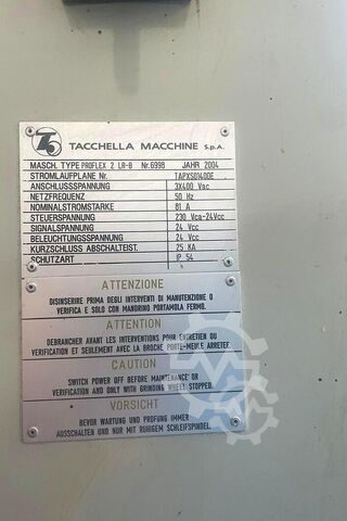 Werkzeugschleifmaschine Tacchella Proflex 2 LR-B