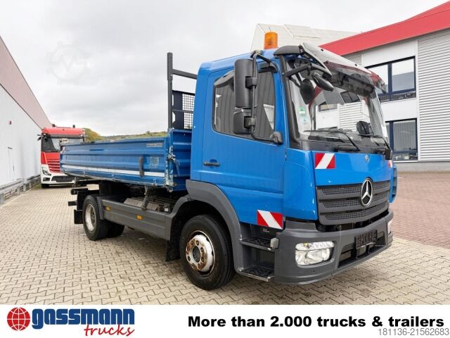 Kipper LKW Mercedes-Benz Atego 1224 K 4x2, Meiller 3-S-Kipper  2x AHK Öl