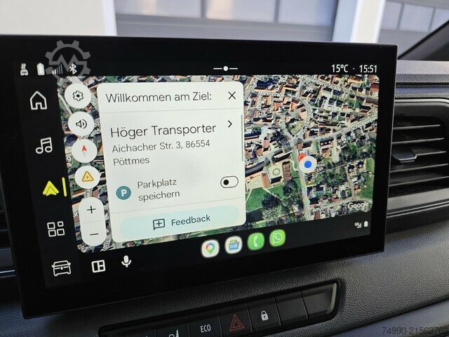 Van Renault Master 170 Automatik Pritsche Plane LED Kamera