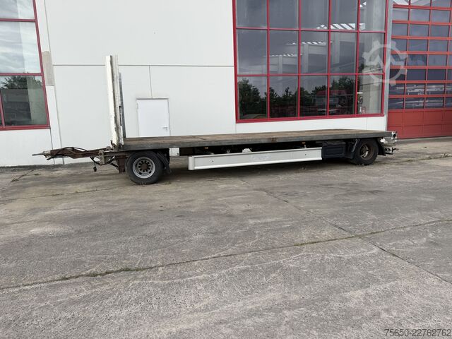 Open trailer Fliegl ZPS180  2 Achs Jumbo-Plato- Anhänger